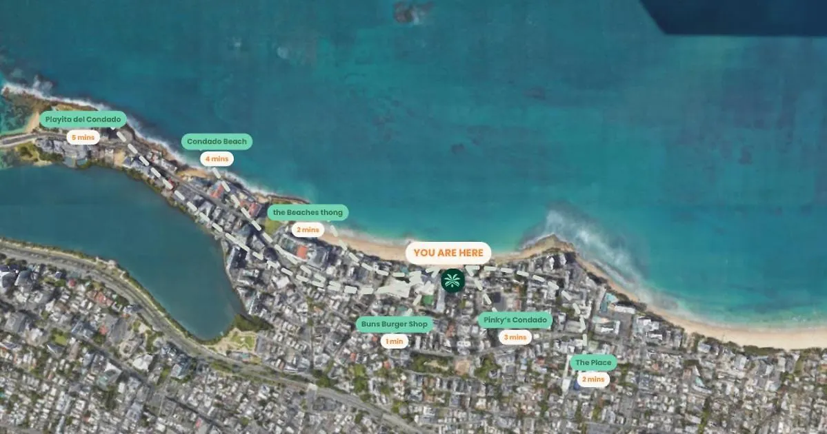 Holiday home Beachside Steps From Condado Beach San Juan Puerto Rico